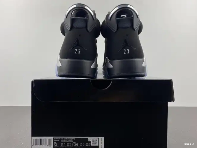 Rep TBK DX2836-001 Metallic Jordan Air 6 Silver 0509